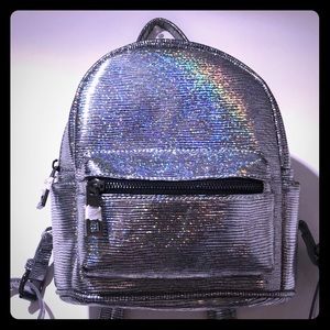 Holographic Mini Backpack